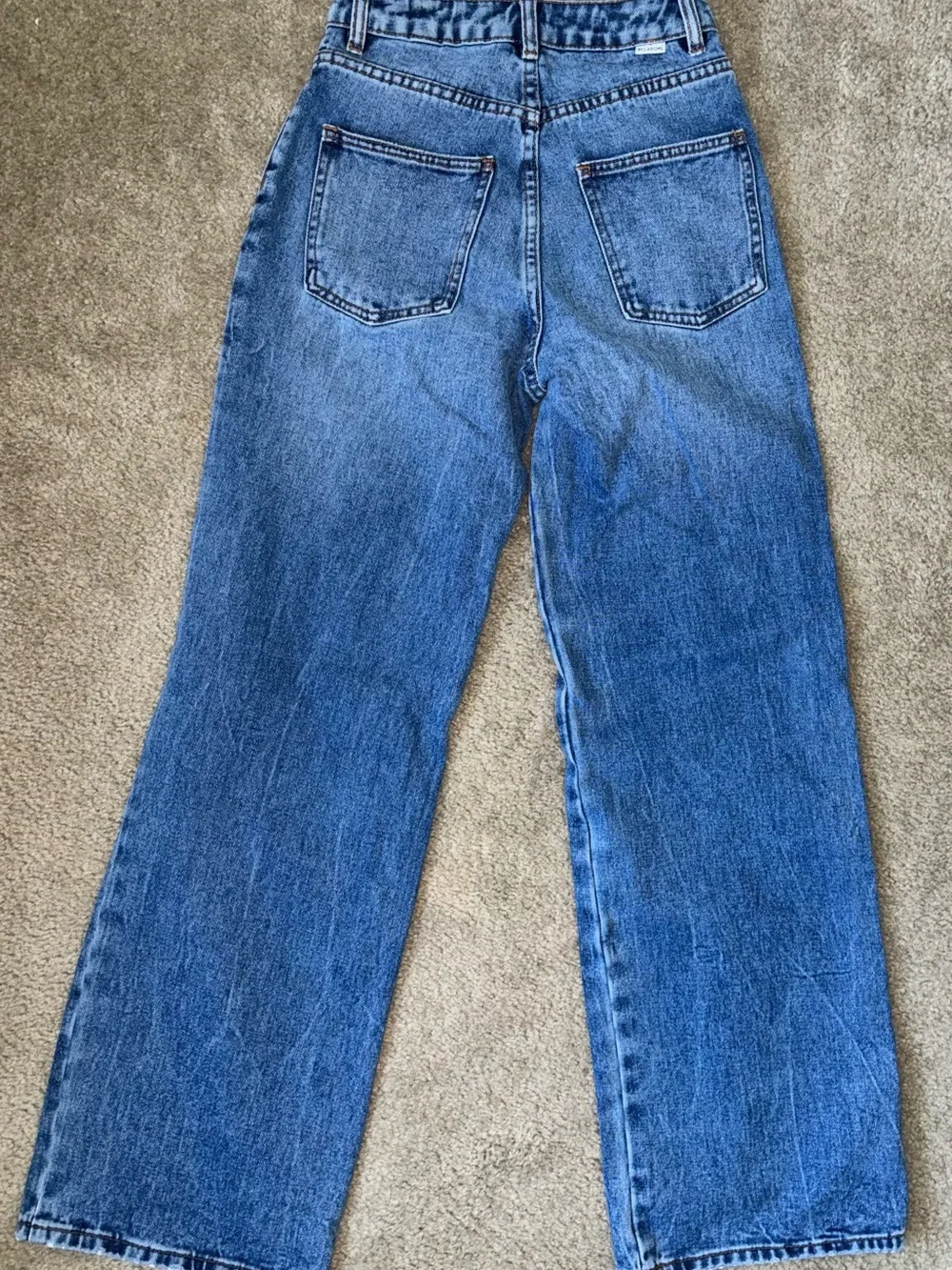 Billabong Light Blue Denim Jeans with Contrast Stitching